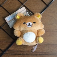 52TOYS | Cartoon Rilakkuma 20th Anniversary Cute Soft Mini Plush Bear Stuffed Doll Keychain Decorati