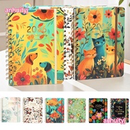 AHTY 2026 Planner, Jan.2026 - Dec.2026 A5 Calendar 2026, Weekly and Monthly Monthly Tabs Agenda Acad