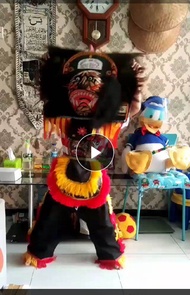 Mainan anak laki laki umur 10 tahun Topeng reog ponorogo dadak merak harimau -