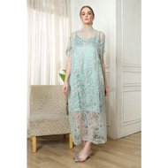 Maheeka Dress In Sage Green