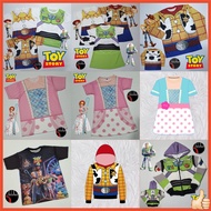 FULLPRINT T-shirt Dress Sweater Jacket Kids Adults Costume Toy Story Woody Jessie Buzz Lightyear Bop