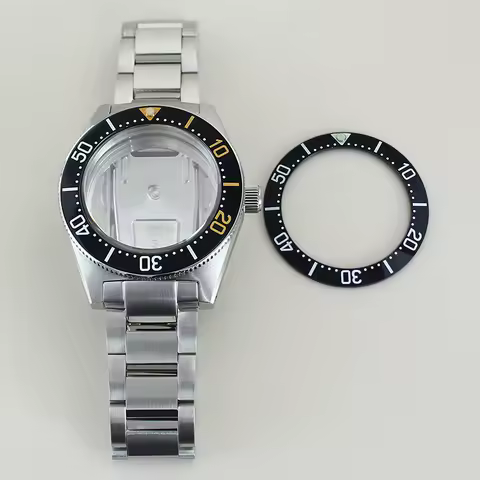 40.5mm Men's Watch Case Bracelet For Seiko NH35 NH34 NH36 NH38 Movement 28.5mm Dial Modified SPB143J