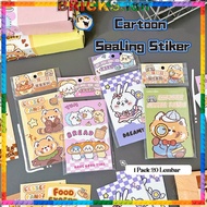 Long Sticker Box Packaging Sticker Packaging Cute Cartoon Character SP18