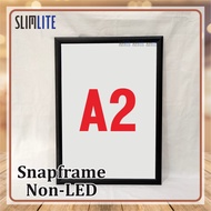 Snapframe SF25 Non-LED Size. A2 - Snapframe without lights Size. A2 - A2 size photo frame