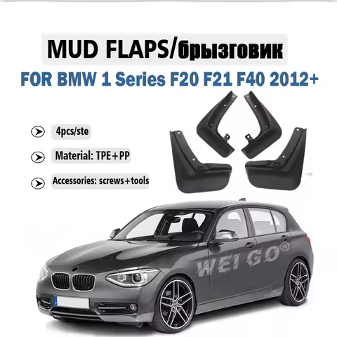 2012-2023FOR BMW 1 Series F20 F21 F40 BMW 116 118 Mudguard Fender Mud Flap Guards Splash Mudflaps Ca