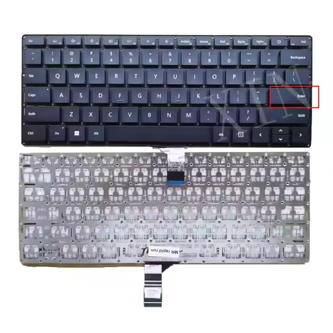 US Laptop without Backlit Keyboard For Microsoft Surface Laptop 3 13.5" 1867/1868 Black