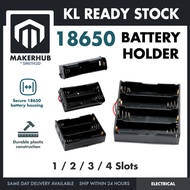18650 Battery Holder 2/3/4 Slot 3.7V Battery Cell Housing Battery Case Battery Casing