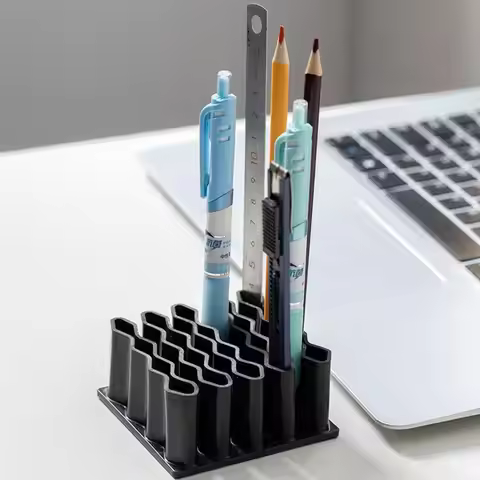 Desktop Ointment Stand Home Compartment Organizer Pen Holder Multi Purpose Ointment Holder Stationer