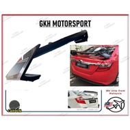 PERODUA BEZZA 2016 2018 2020 2022 ABS GALAXY X SPOILER CARBON FIBER LOOK WING DUCKTAIL