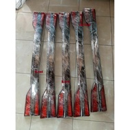 Trunk Lid + Reflector Toyota Avanza Xenia 2012 Up Model Replace chrome - black chrome Avanza Accesso