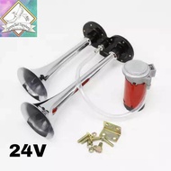 Klakson Angin 2 Corong Klakson Freng Terompet Klakson Truck Bus Hino Klakson Dinamo Tanpa Angin