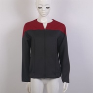 Star Trek แจ็กเก็ตหมายเลข9ในอวกาศลึกชุดยูนิฟอร์มซีรีส์ Star เสื้อโค้ทสำหรับการแสดงฮาโลวีนคอสเพลย์ผู้