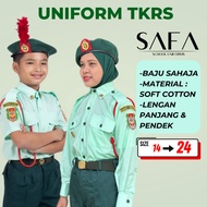 BAJU KEMEJA TUNAS KADET REMAJA SEKOLAH KRS TKRS LENGAN PENDEK SERAGAM SEKOLAH SCHOOL UNIFORM