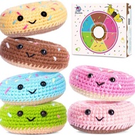 Beginner Crochet DIY Knitting Knitting Donut Knitting Crochet Set