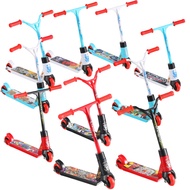 10 Pcs Finger Scooter Mini Two Wheel Finger Toys Tiny Fingerboard Scooters Multi Colored Finger Scoo