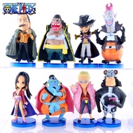 One Piece Crocodile Blackbeard Mihawk Gecko Moria Jinbe Boa Hancock Kuma Doflamingo Mini Figure Deco