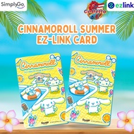 Ezlink Ez-link Ez Link Cinnamoroll Summer Edition Card – Singapore MRT & Bus Card | Sanrio Collectib
