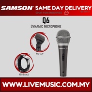 Samson Q6 - Dynamic Handheld Microphone (Q-6/Q 6)