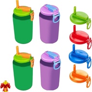 Creative Straw Soda Can Lid Cola Can 4-pack4ColorSodaCanLids4.22