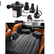 INFLATABLE CAR AIR BED with air pump