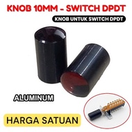 DPDT Mika Tone Control push switch knob Mini Potentiometer Cover 10mm Mika
