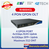 RLTECH 4 PON GPON OLT 4x1G RJ45 4x10G SFP+