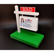 For Sale Sign Realtor Business Card Holder