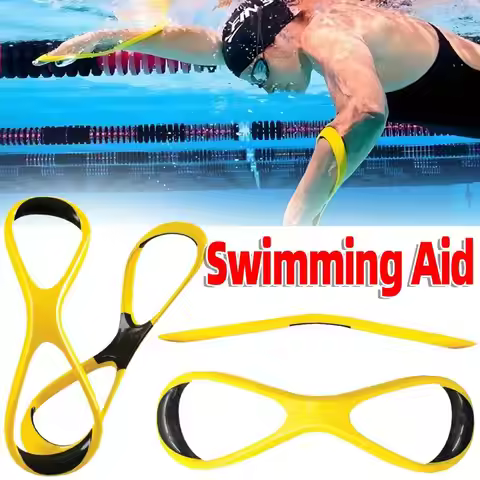 1Pair Swimming Trainer 8 Shape Swimming Forearm Brace Aid Tool Swimming Fulcrum Elbow Corrector for 