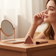 Lakerain Triangle Mono Blush,  Lakerain Segitiga Mono Blush, Pigmen Tinggi Matte Tahan Lama Boleh Di