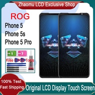 Original AMOLED ROG Phone 5 5s 5 Pro LCD Display Touch Screen Replacement