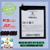 Meizu M6 Note M721H NEW Battery BA721 M721L 4000mAh Battery BA-721 BA 721 Bateri Batery M721
