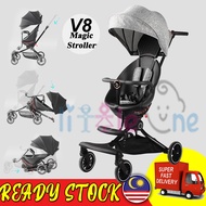 Littleone Advanced V8 Ultralight Foldable 2-Way Facing Magic Stroller Adjustable Awning & Rotating S