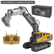 1:24 比例 2.4G 遙控工程車玩具組（兒童款）：挖土機、翻斗車、裝載機、推土機 - 優質合金和塑膠材質
