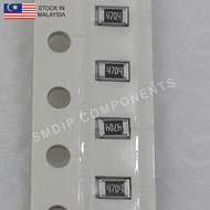 10PCS Taiwan-Grade 4.7M ±1%, 0805 SMD Resistor (4704)