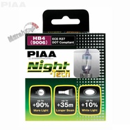PIAA Night Tech - 9006 Car Halogen Light Bulbs 3600K
