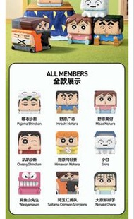 蠟筆小新Cube-2盲盒公仔