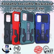 (Kickstand Armor Case) 13/ 13 Pro/ 13 Pro Max/ 12/ 12 Pro/ 12 Pro Max/ 12 Mini/ 11/ 11 Pro/ 11 Pro M