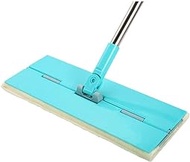 Mop,Self Wringing Mop, Lazy Flip Flat Mop 360 Spin Wet and Dry Flip Mop (Color : Blue) Commemoration Day