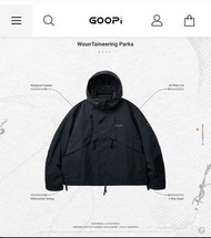 GOOPiMADE® x WILDTHINGS WounTaineering Parka Navy 2