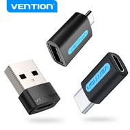 Vention USB Male to Type C Female OTG Adapter Converter Cable for Phone Laptop Samsung S20 Xiaomi 10 Earphone USB Adapter Notebook OTG for Charger Plug Android Micro USB A to USB C for date transmission