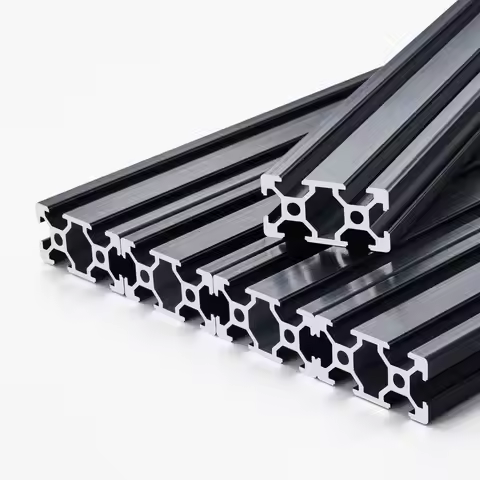 5PCS 47.2 in (1200 mm) T Slot 2040 Aluminum Extrusion Anodized Linear Rail