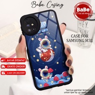 Case Samsung M31 Casing Astronot Cute02 Hp Kondom Aesthetic Anime Peli