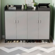 Doorway with Drawer Entryway Space-Saving Storage Multi-Layer Solid Wood Entryway Chinese Style Shoe