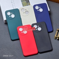 TECNO SPARK GO 1 CASE MACARON SQUARE LIQUID CASE TECNO SPARK GO 1 MS-1