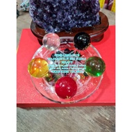 Feng Shui Crystal 5 ELEMENTS OF THE WINDING OF THE WU XING ZHUAN YUN Zhen