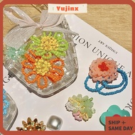 YUJINX Slippers with Colorful Buckle Flowers - DIY Dopamine Shoe Decor