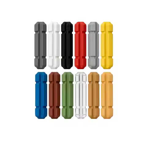 55 pieces MOC compatible 32062 building blocks 3704 small particles 1X2 cross shaft DIY children's t