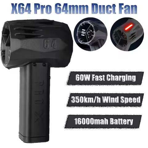 Jetdry X64 Blower Turbo Jet Fan Air Blower Mini X64PRO 64mm Duct Fan Turbofan Car Wash Cleaner Brush