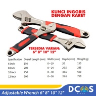 English Wrench Adjustable Wrench 6" 8" 10" 12" Inch