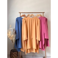 Set punjabi Cotton Muslimah Suit Puff Shoulder